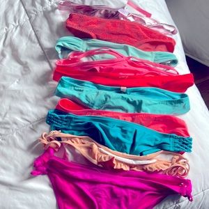 ULTIMATE WOMEN’S BIKINI BOTTOMS BUNDLE (10 Bikini Bottoms) Solid colors!